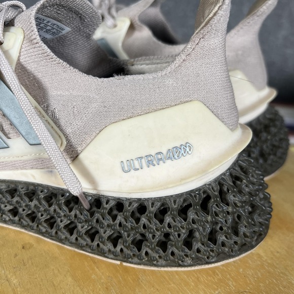 Adidas Ultra 4DFWD Shoes Mens Size 8 Beige 3D Lattice Running Sneakers HP7599 - Picture 5 of 12